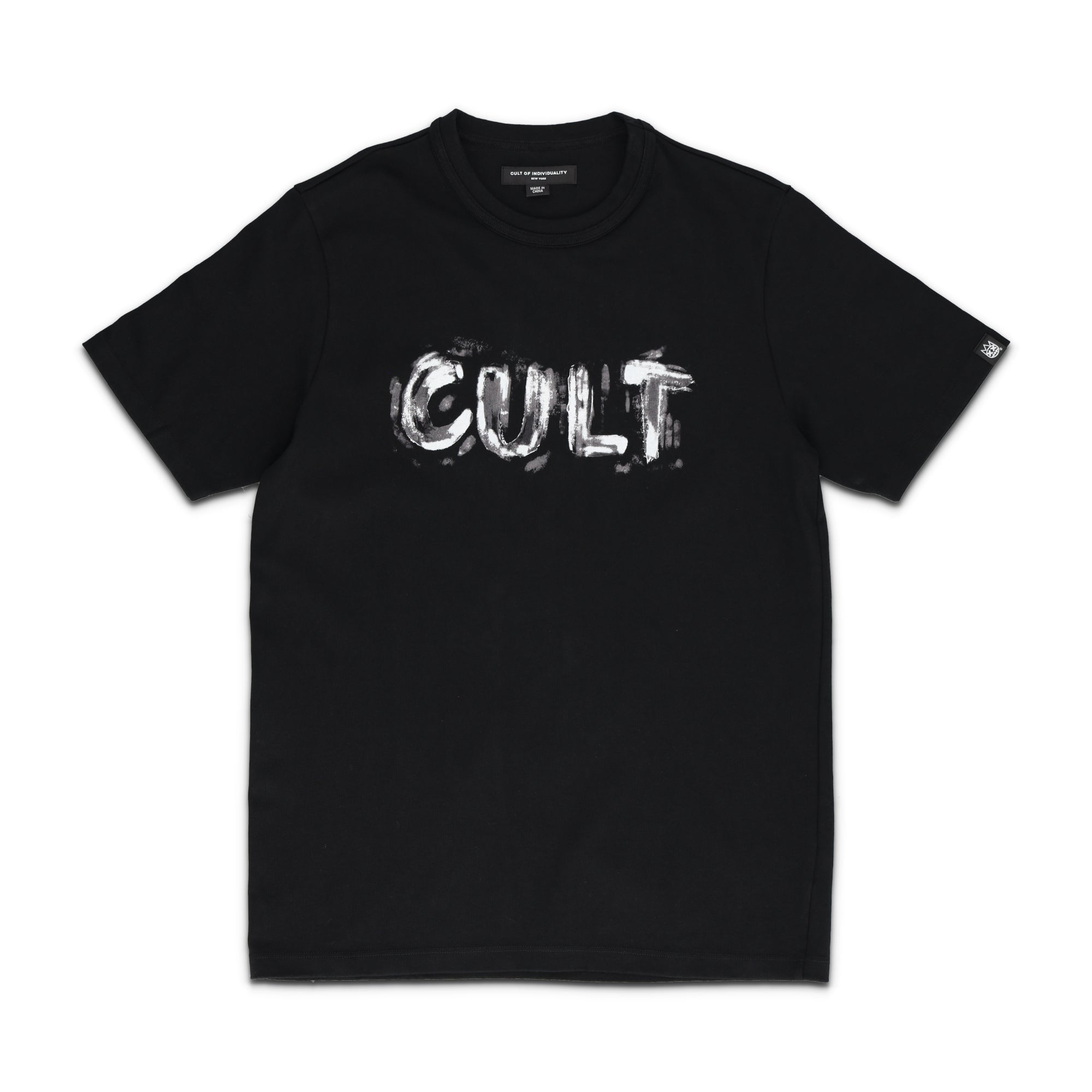 Short Sleeve Plaster Logo Crew Neck Tee