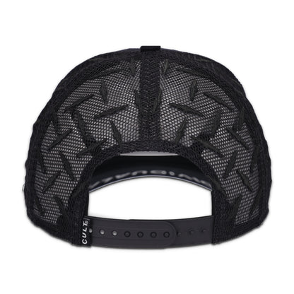 Diamond Plate Trucker Black Hat