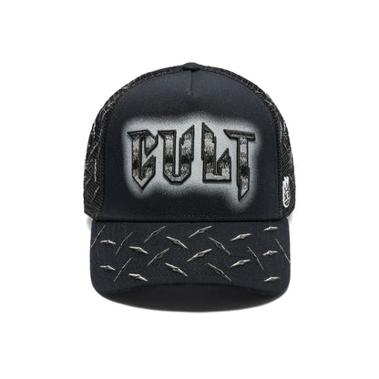 LOGO MESH BACK "INSTRUMENTS" TRUCKER HAT