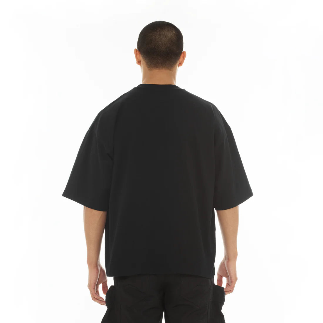 Big Apple Oversized SS Crewneck Black Tee