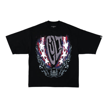 Oversized Living The Dream Short Sleeve Crewneck T-Shirt