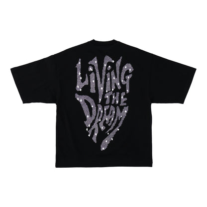 Oversized Living The Dream Short Sleeve Crewneck T-Shirt