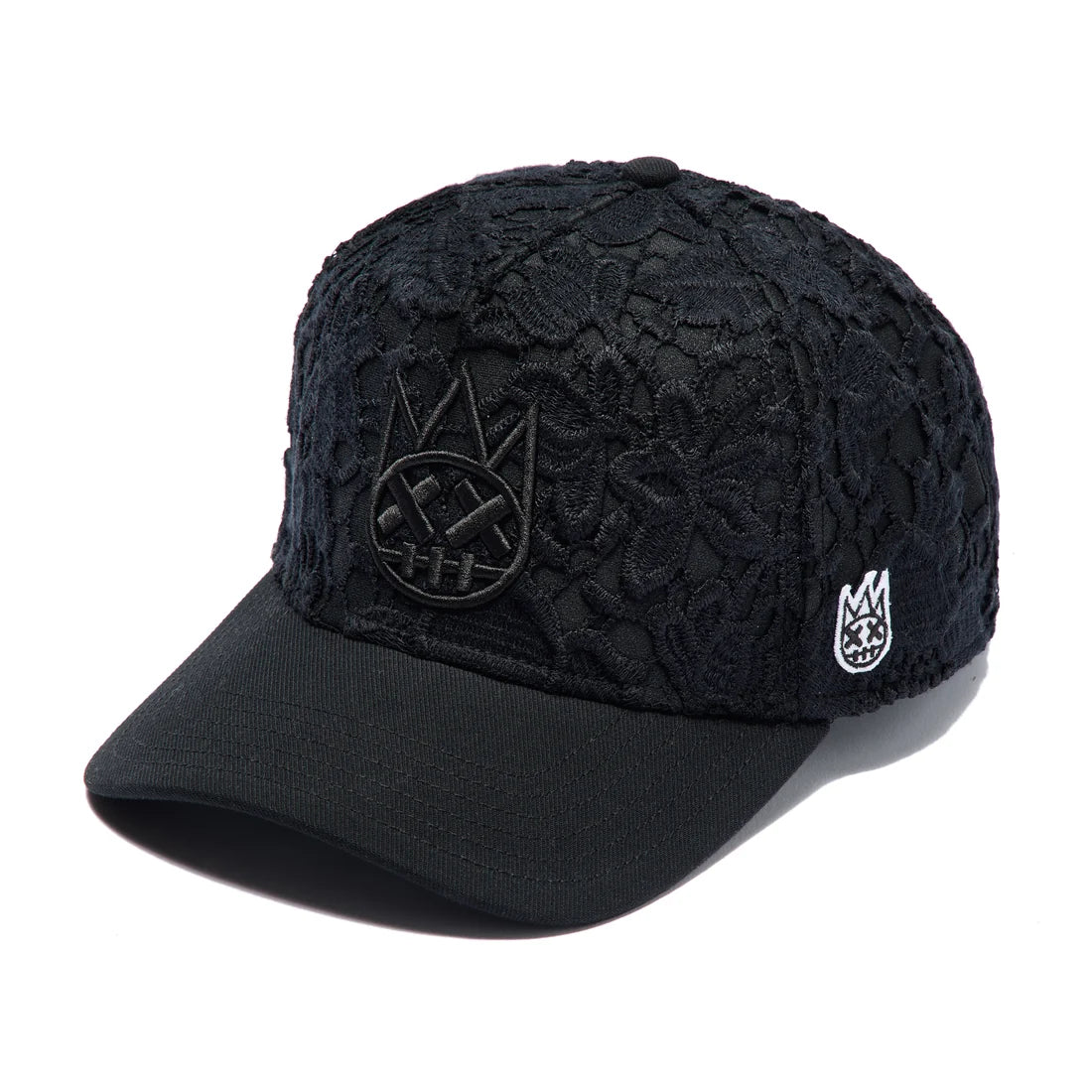 Cult Of Individuality-A FRAME TRUCKER HAT CURVED VISOR HAT-Black