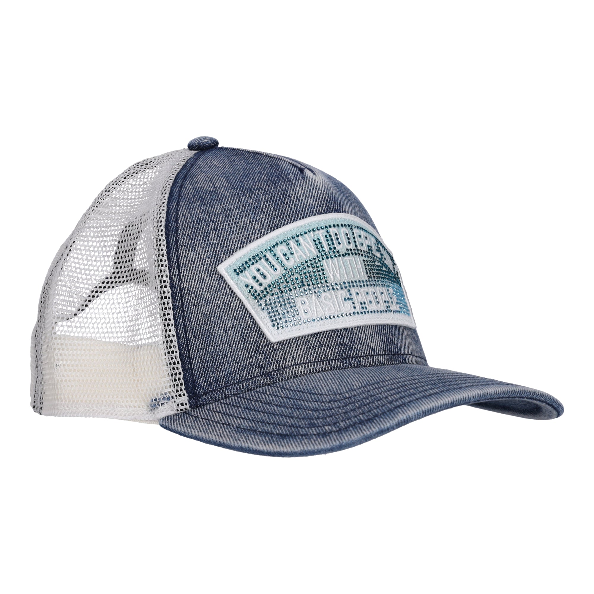 Epic Shit Crystals Mesh Trucker Hat