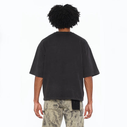 BOXY OVERSIZED CREW NECK SHORT SLEEVE T-SHIRT
