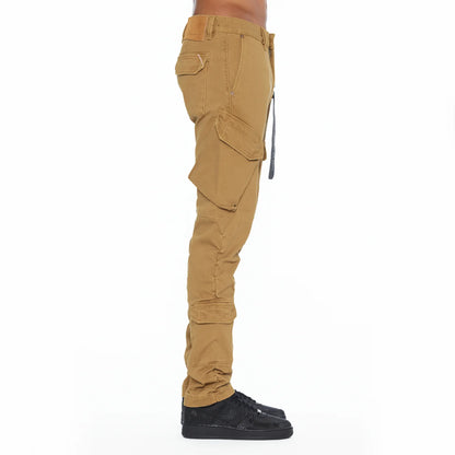 ROCKER SLIM STRAIGHT FIT CARGO -Brown