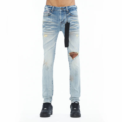 PUNK SUPER SKINNY FIT JEANS-Blue