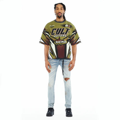 PUNK SUPER SKINNY FIT JEANS-Blue