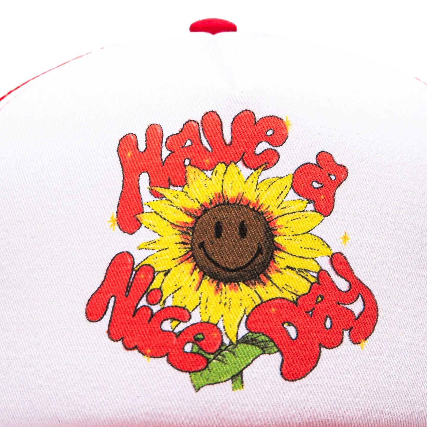 Market-SMILEY SUNFLOWER TRUCKER HAT