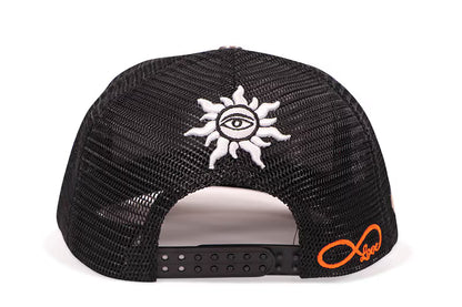 Godspeed New York-Mood Black Trucker Hat-Black