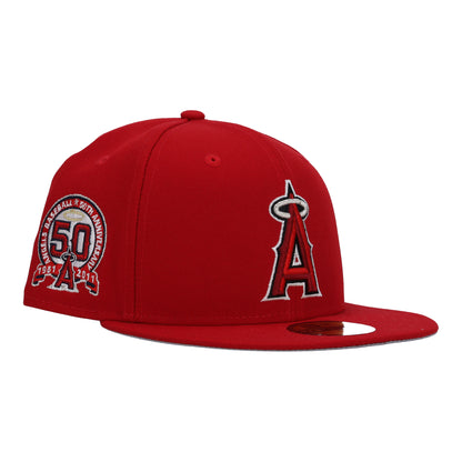 5950 Anaheim Angels 50TH Anniversary Fitted Hat