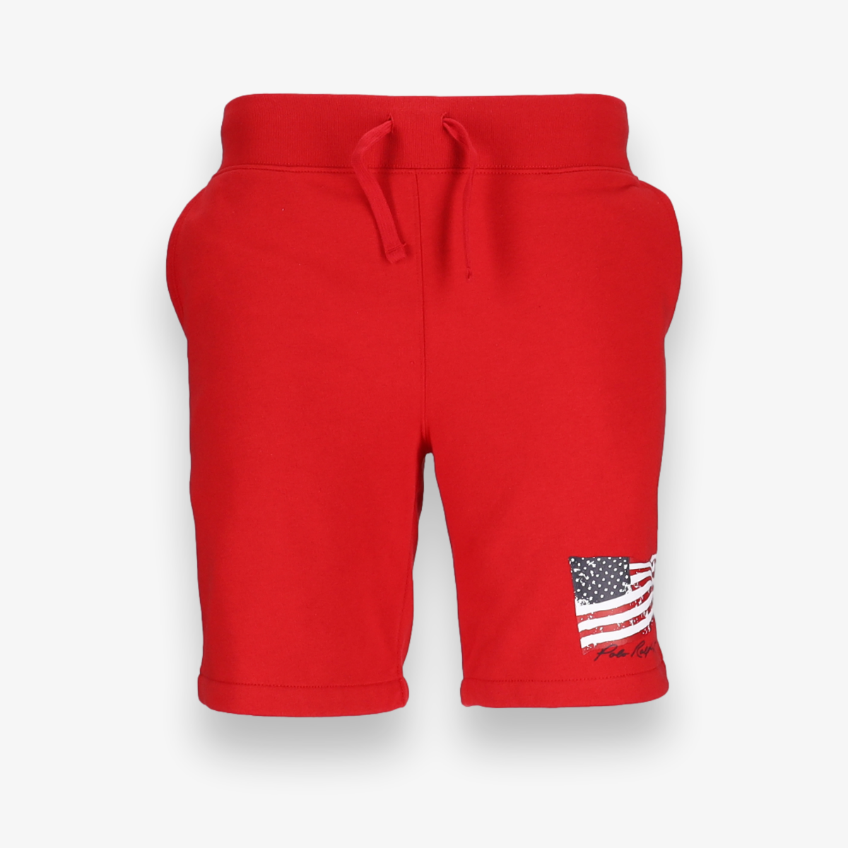 Graphic Fleece Flag Shorts