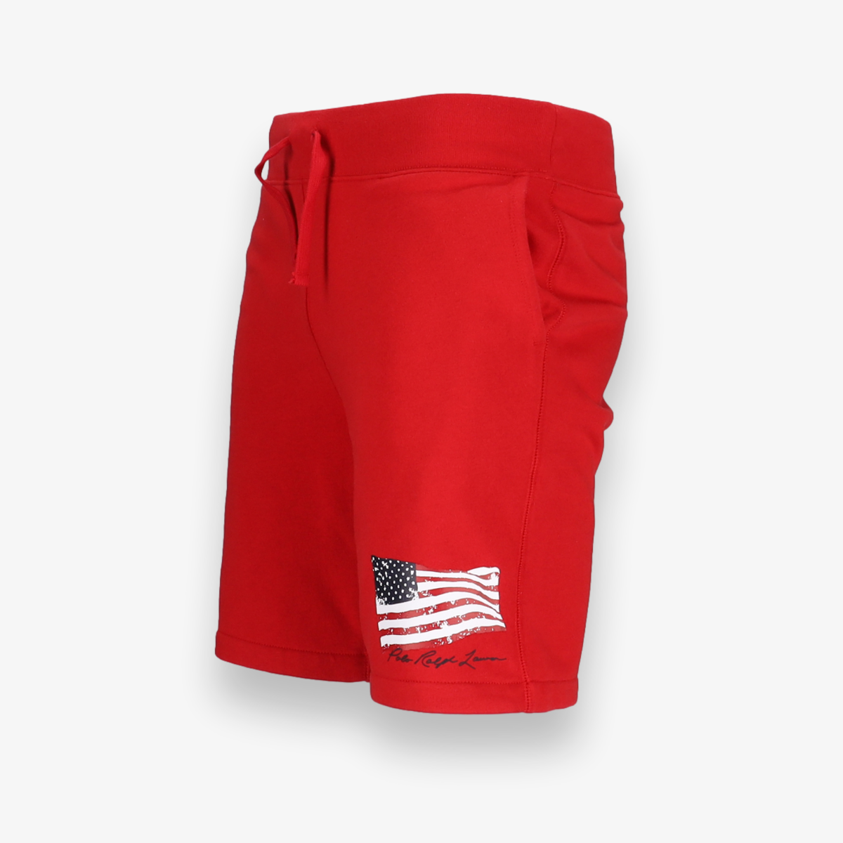 Graphic Fleece Flag Shorts