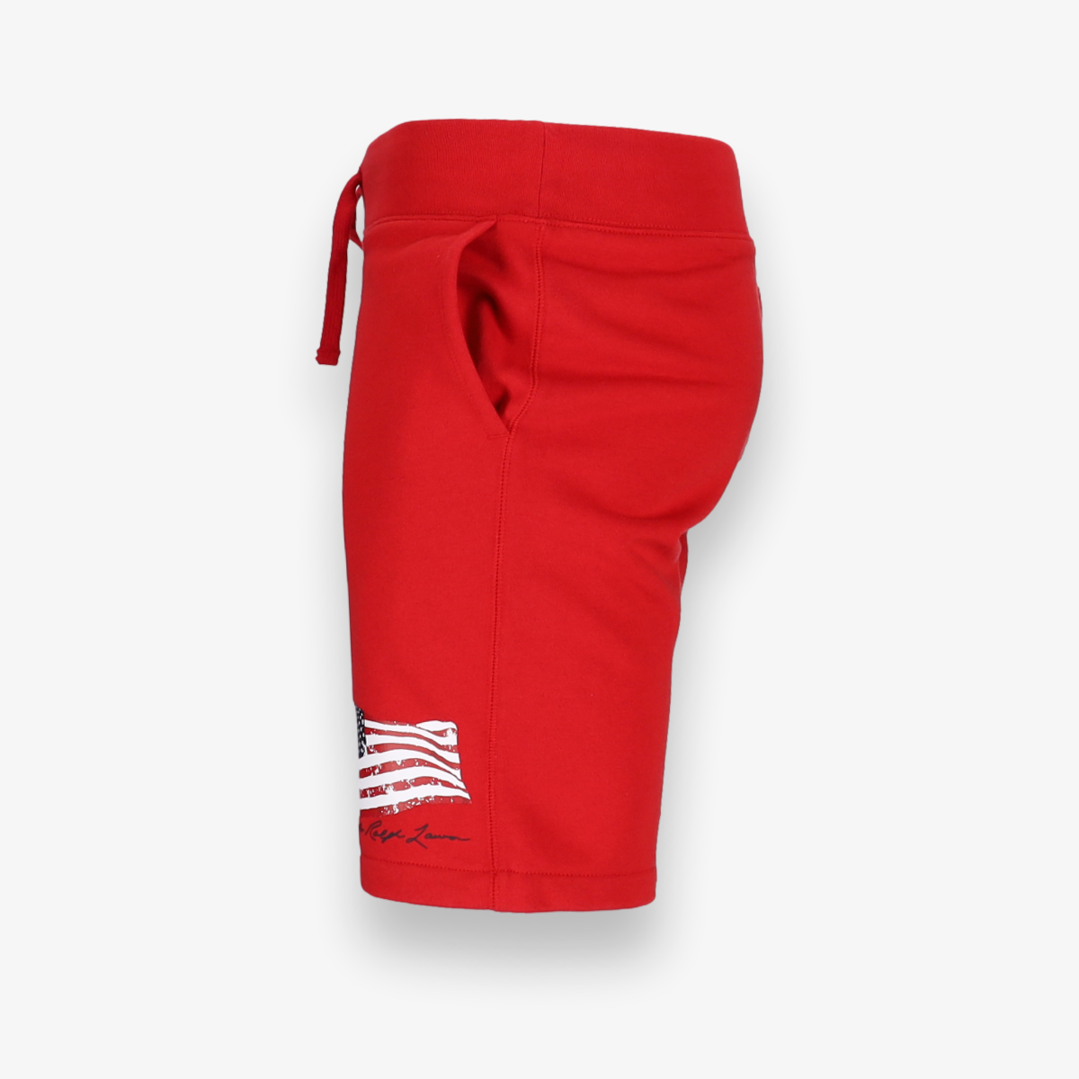 Graphic Fleece Flag Shorts