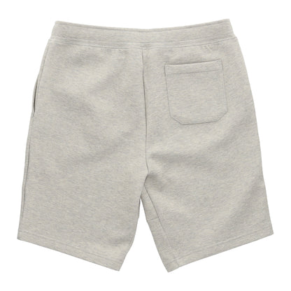 9 Inch Double Knit Short Grey