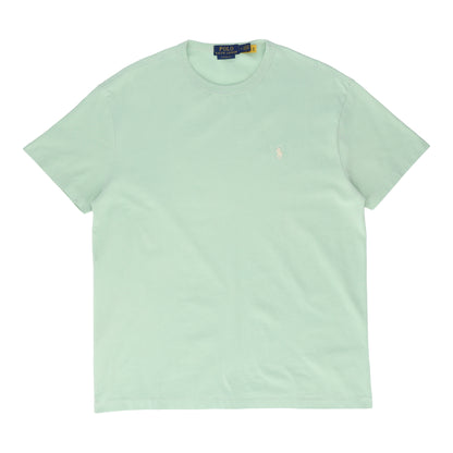 Short Sleeve Knit Bound Crewneck T-Shirt