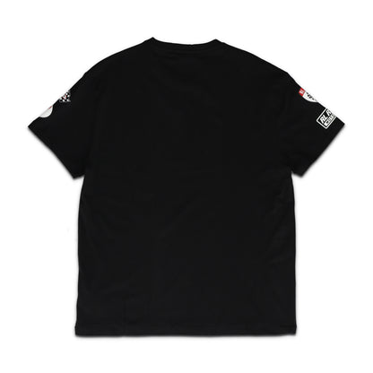 Classic Fit Jersey Graphic T-Shirt Black