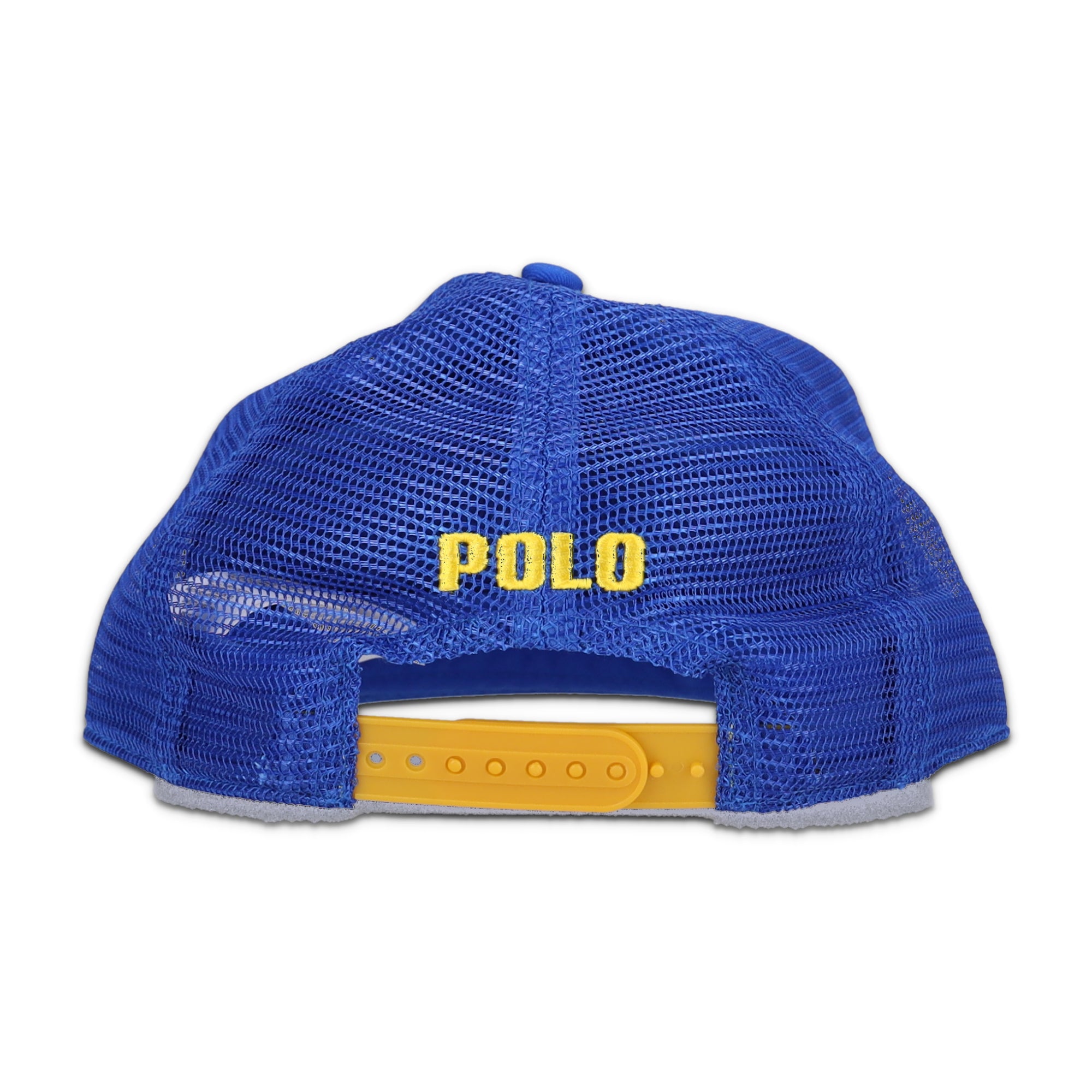 Racing-Patch Twill Trucker Cap Blue