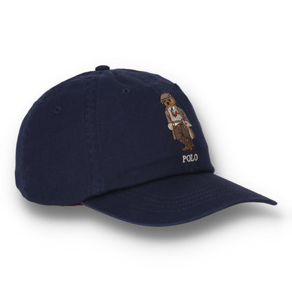 Polo Bear Twill Ball  Navy Hat