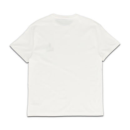 Classic Fit Logo Jersey White T-Shirt
