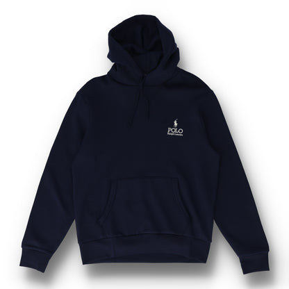 Logo Fleece  Navy Pullover Hoodie