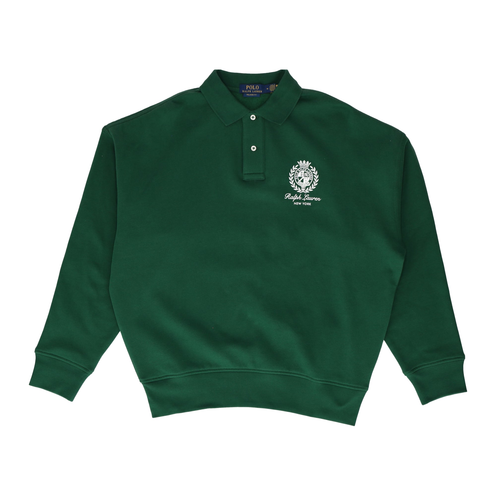 Relaxed Fit Fleece Graphic Green Sweatshirt – WOODstack