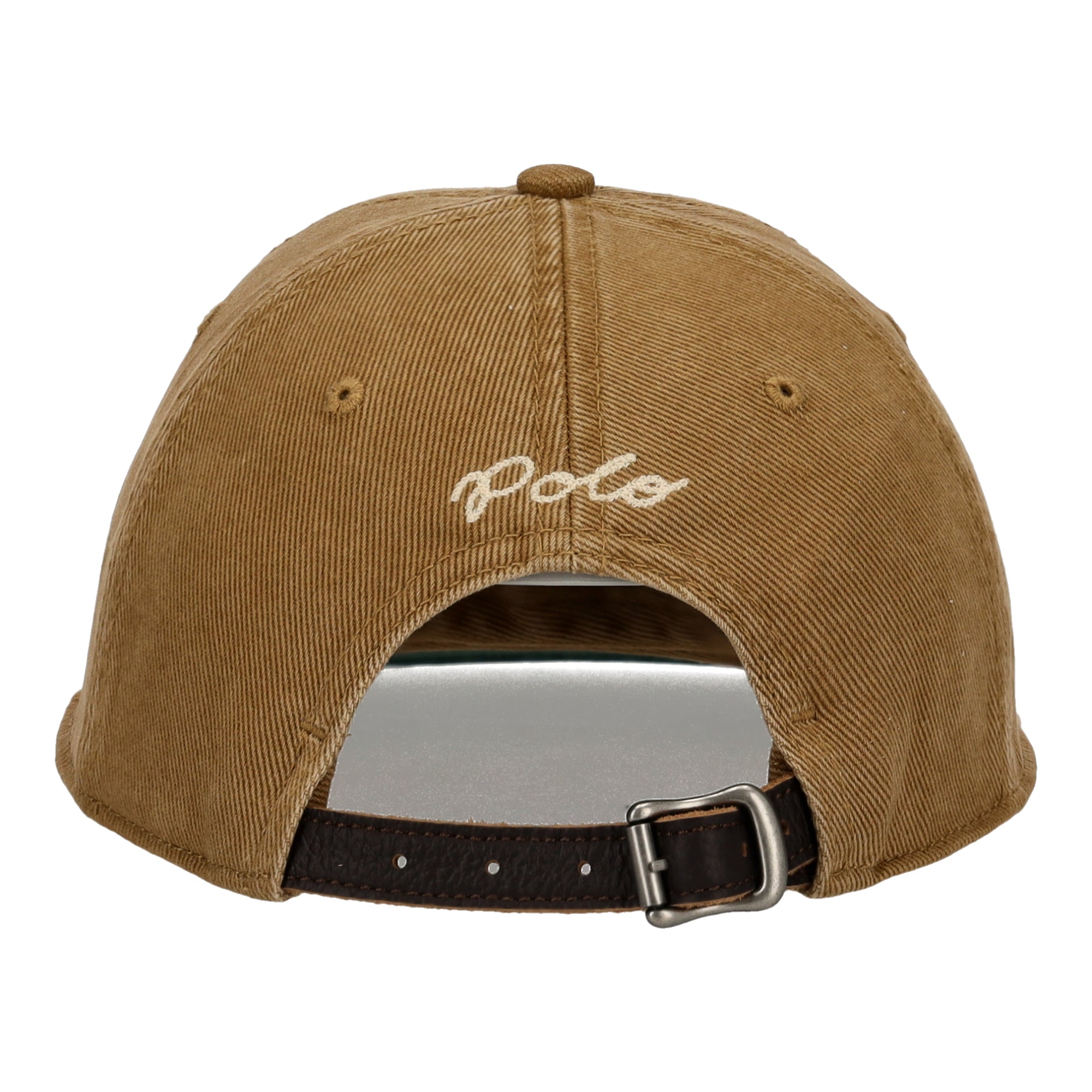 The Ralph Logo Twill Ball  Brown Cap