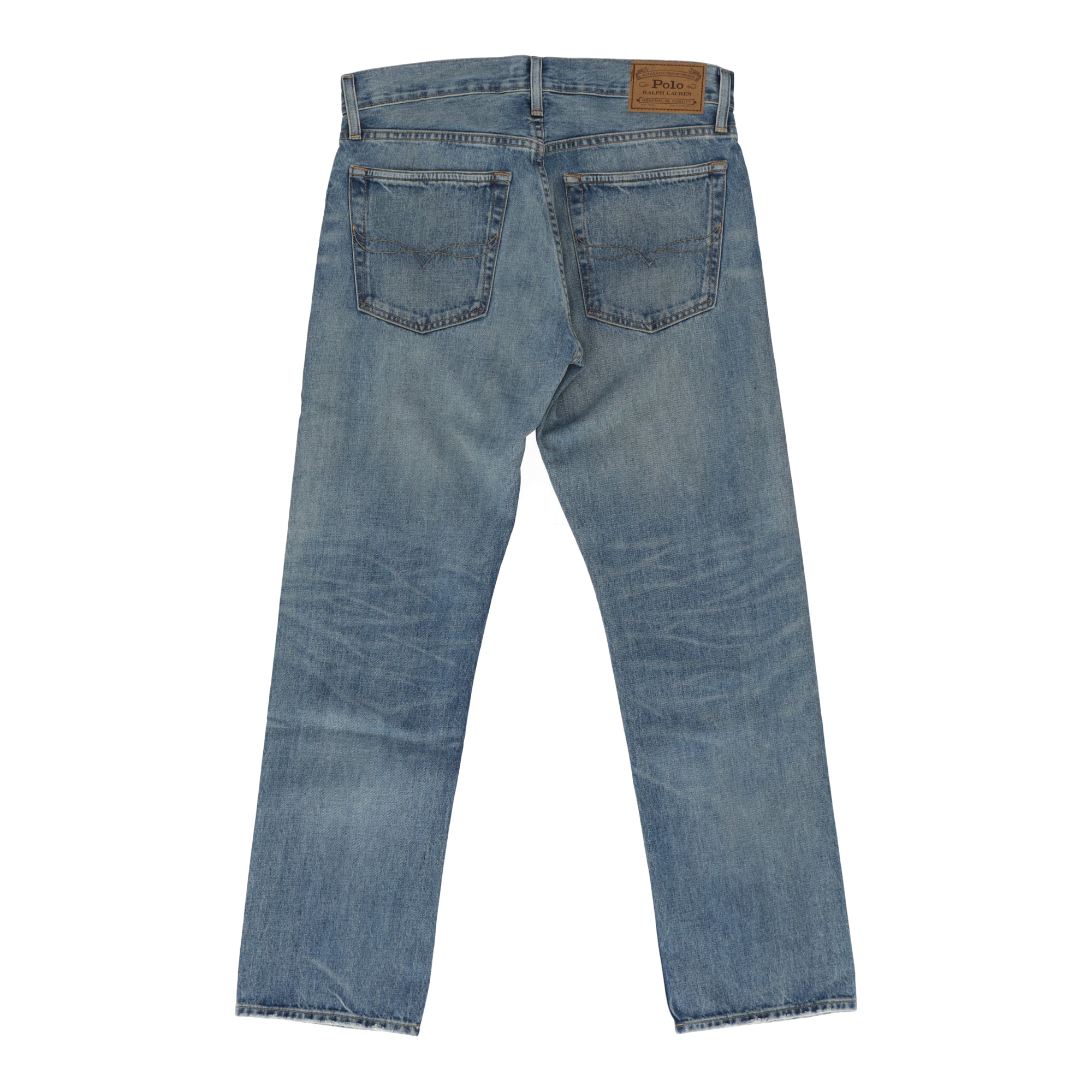 Hampton Straight Fit Rigid Denim Blue Jeans