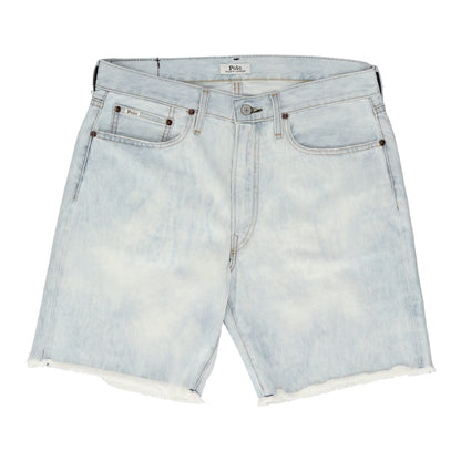 Vintage Classic 5 Pocket Cut Off White Denim Shorts
