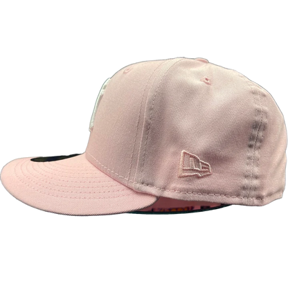 NY Yankees 1999 World Series 59FIFTY New Era Pink Hat