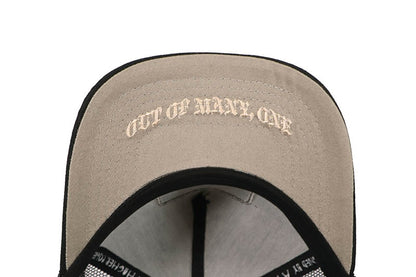 Godspeed New York-Mood Black Trucker Hat-Black