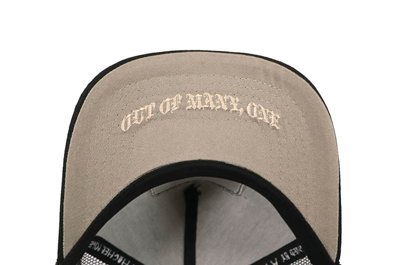 Godspeed New York-Mood Black Trucker Hat-Black