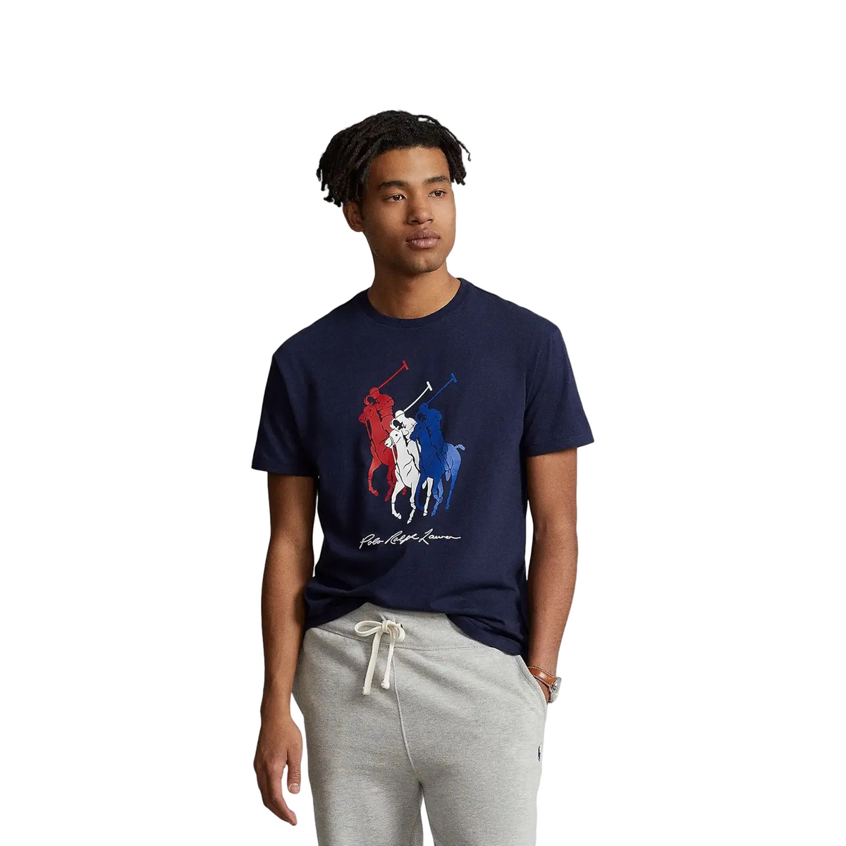 Classic Fit Big Tiple Pony Jersey T-Shirt – WOODstack