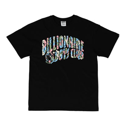 Curve Mix Short Sleeve Black T-Shirt