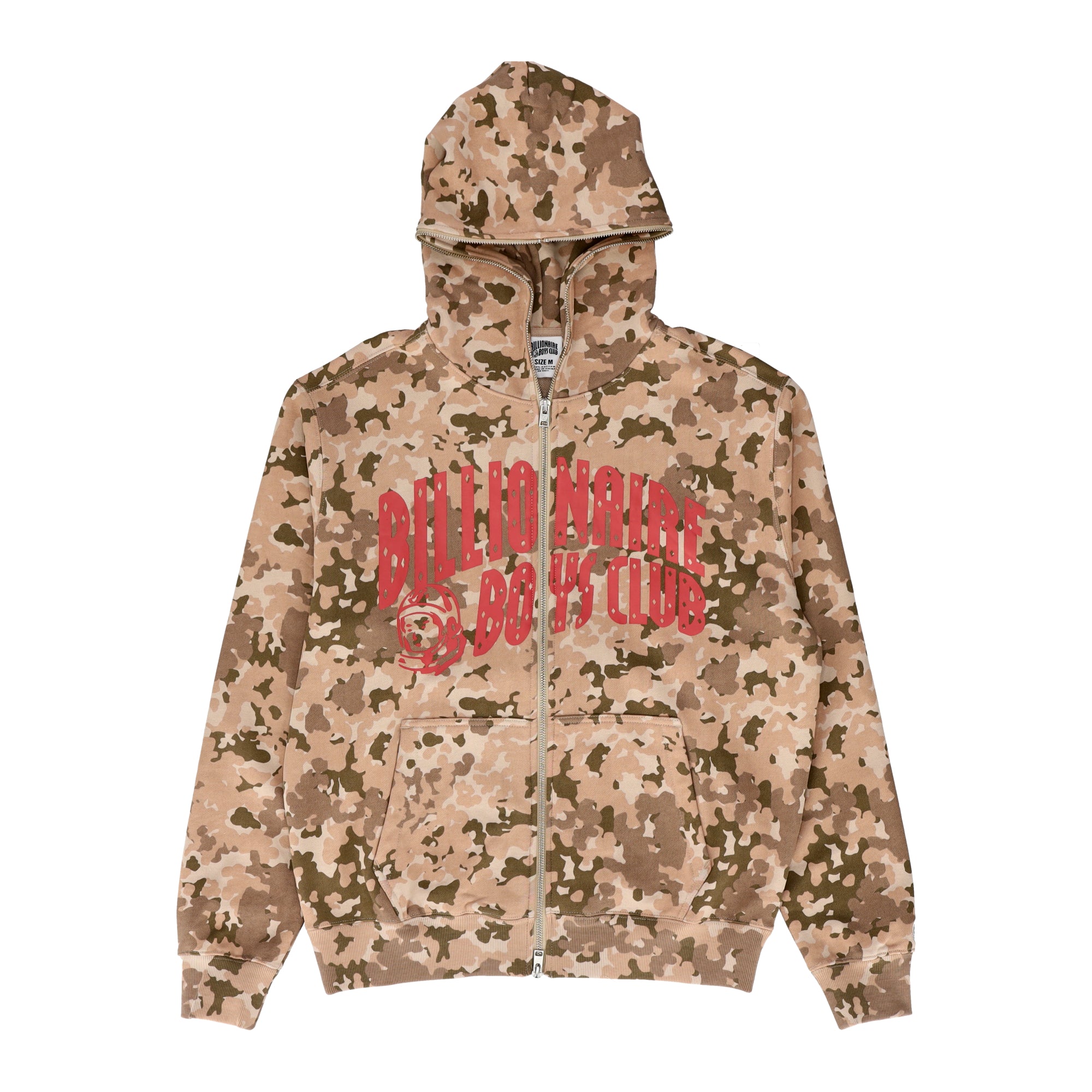 Bb Camo Brown Fullzip Hoodie