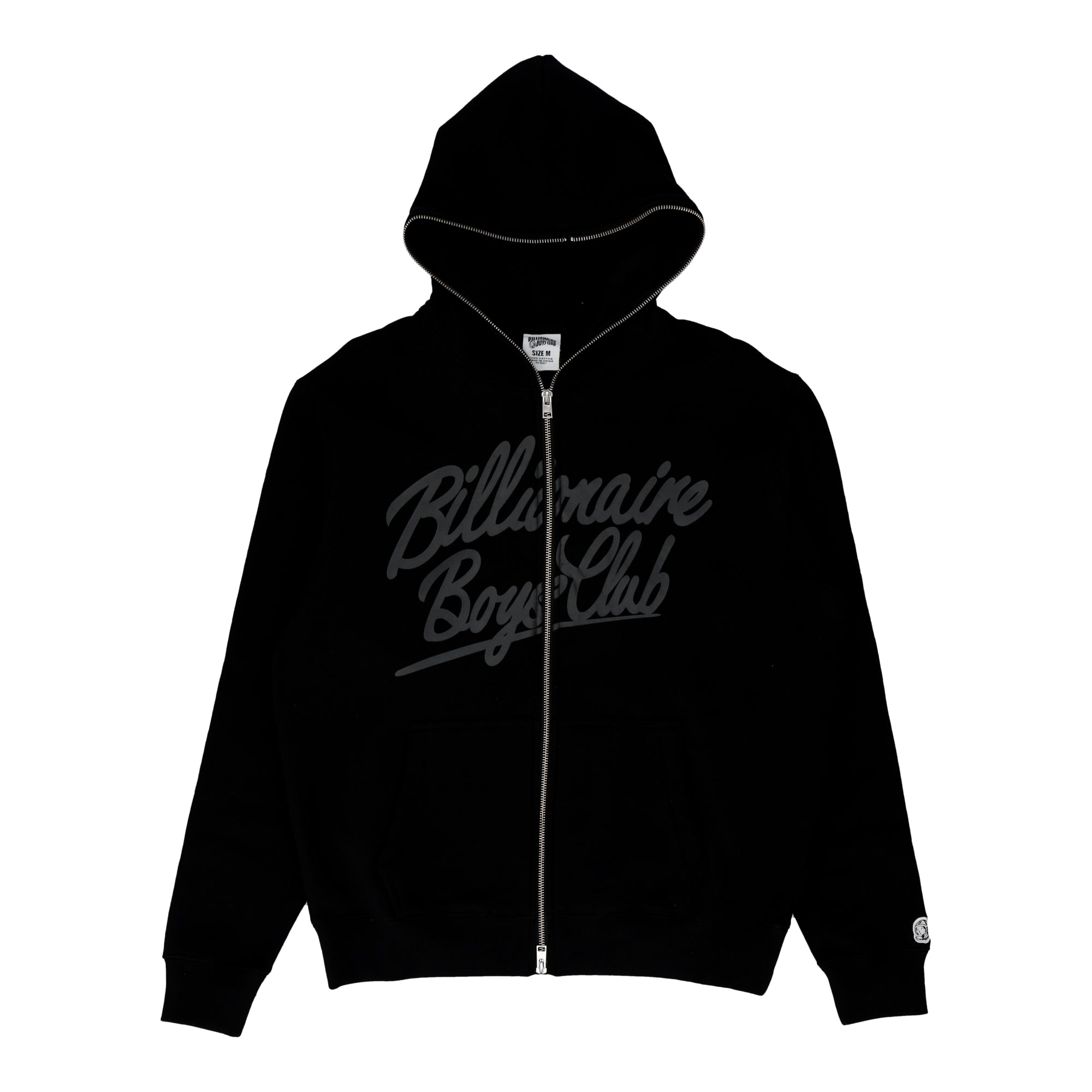 BB Script Zip Black  Pullover Hoodie