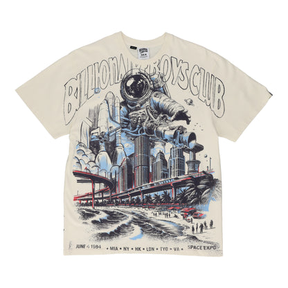 Bb Space Expo Ss Knit Brown T-Shirt