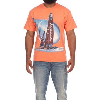 BB World Cup Short Sleeve T-Shirt-Coral