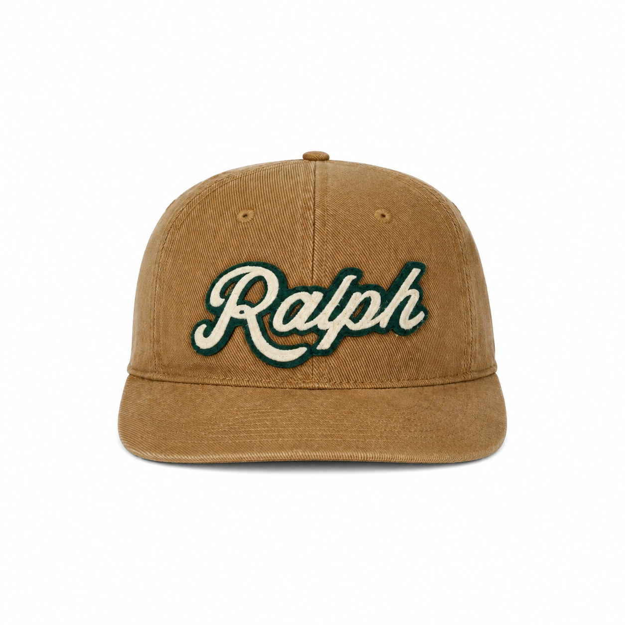 The Ralph Logo Twill Ball  Brown Cap