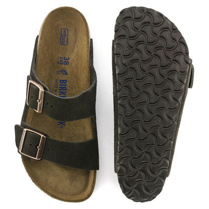 Arizona Soft Footbed Mocha Suede