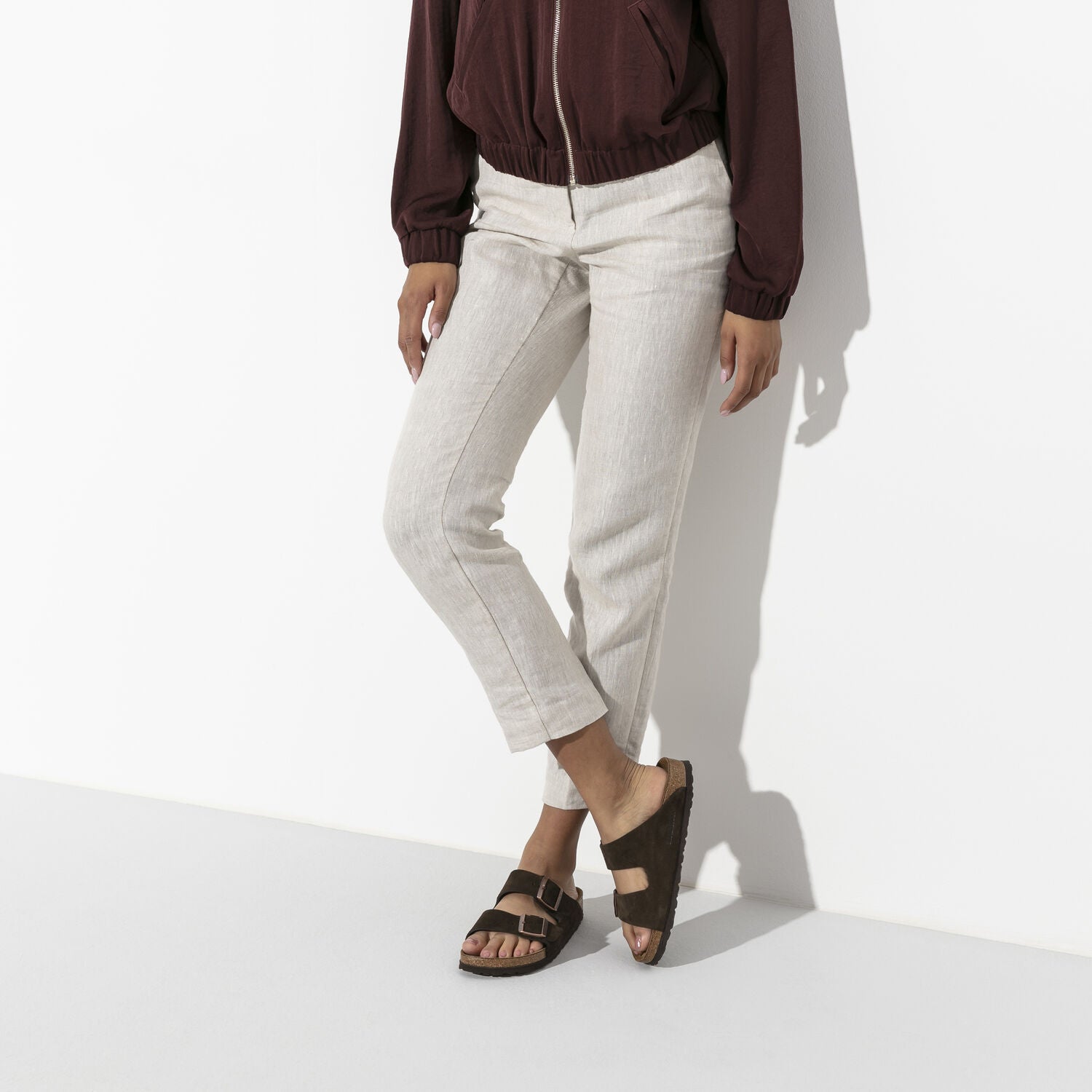 Arizona Soft Footbed Mocha Suede