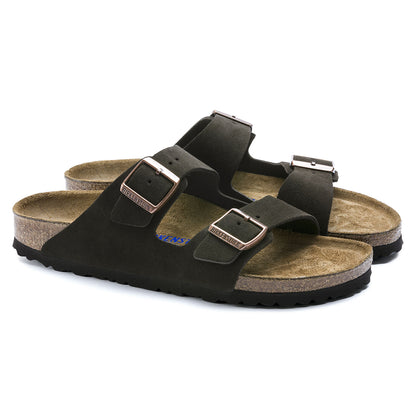 Arizona Soft Footbed Mocha Suede