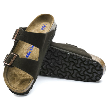 Arizona Soft Footbed Mocha Suede