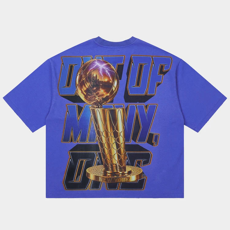 Liberty Reigns Blue T-Shirt-Blue