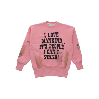I Love Mankind But... Crewneck