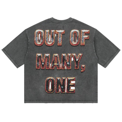 Horsepower Wash Gray T-shirt