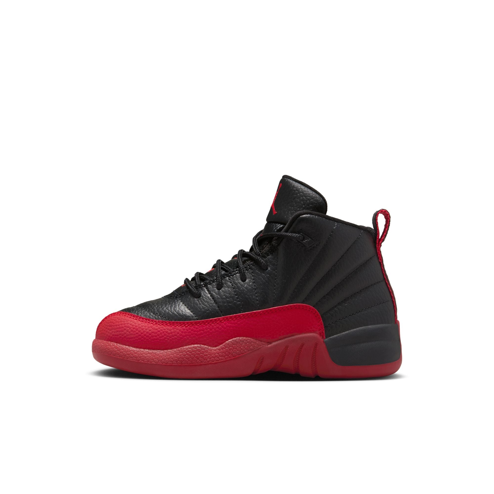 Jordan 12 Retro Flu Game Black Varsity Red PS