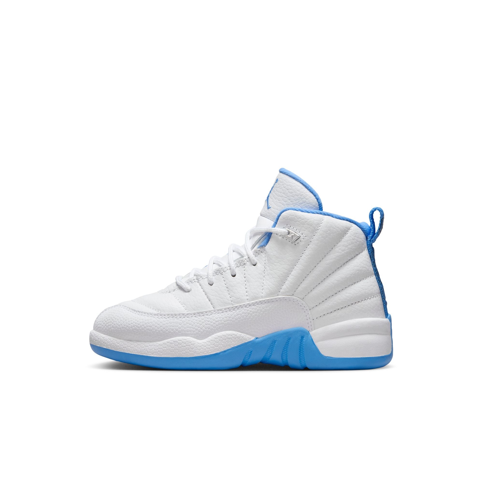 Jordan 12 Retro White and University Blue PS