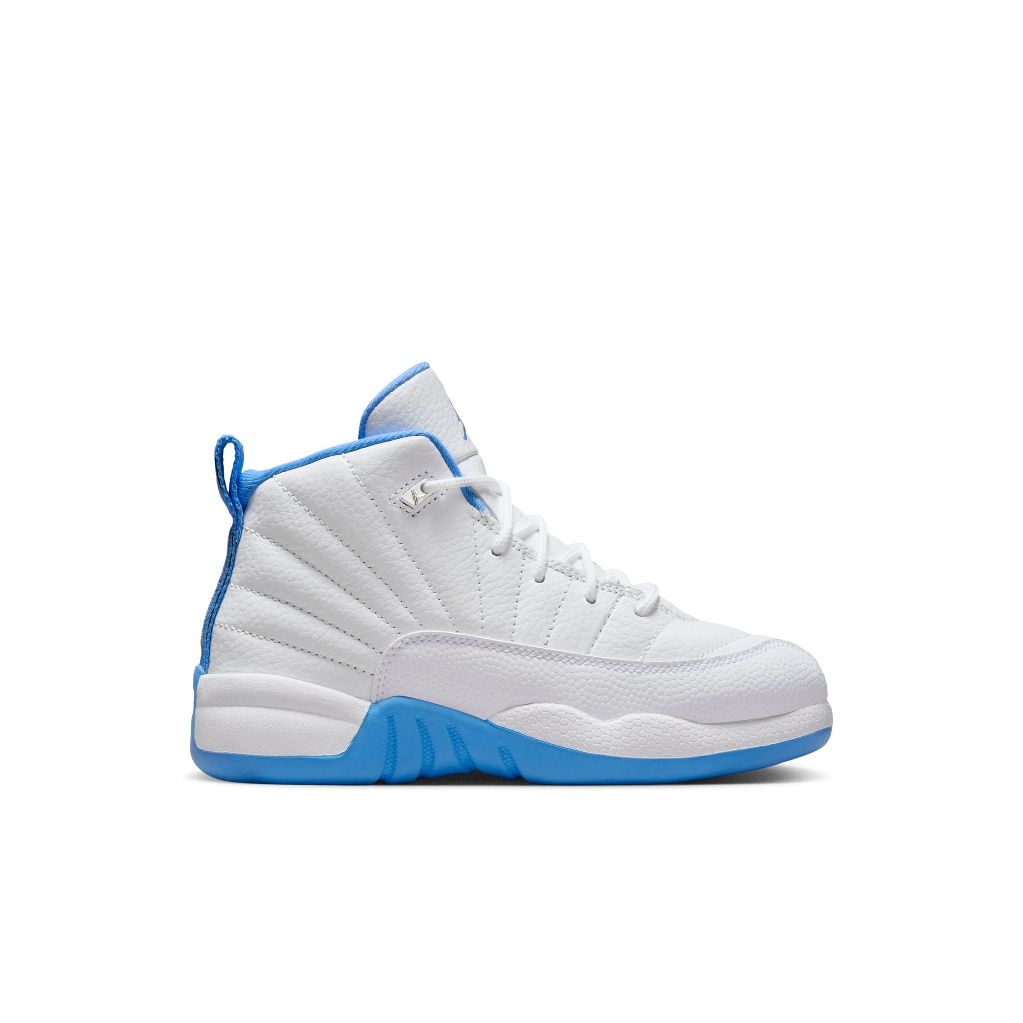 Jordan 12 Retro White and University Blue PS