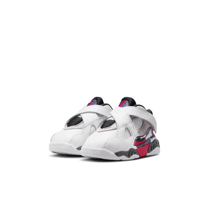 Air Jordan 8 Retro White and True Red TD